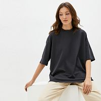 Футболка женская oversize (графит)