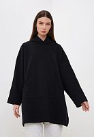 Худи женское oversize черное